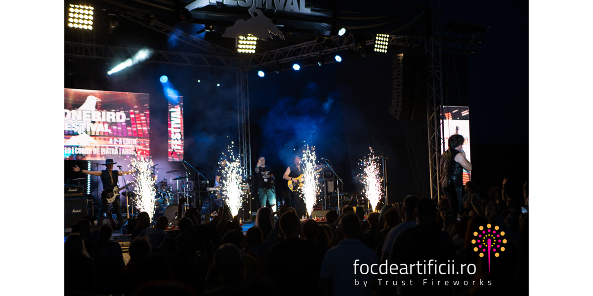 artificii Corbii de Piatra