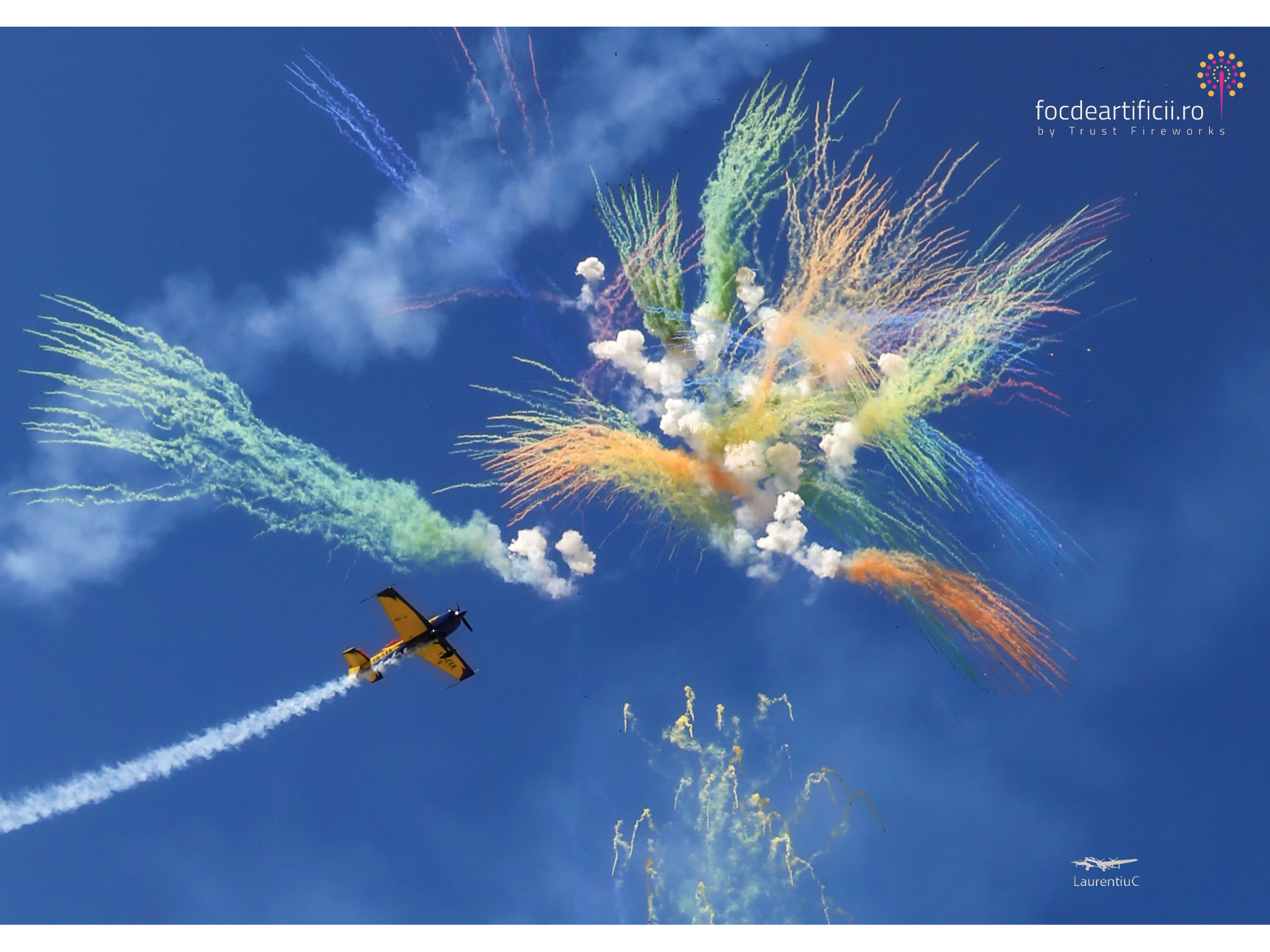 Trust Fireworks - artificii de zi black sea air show
