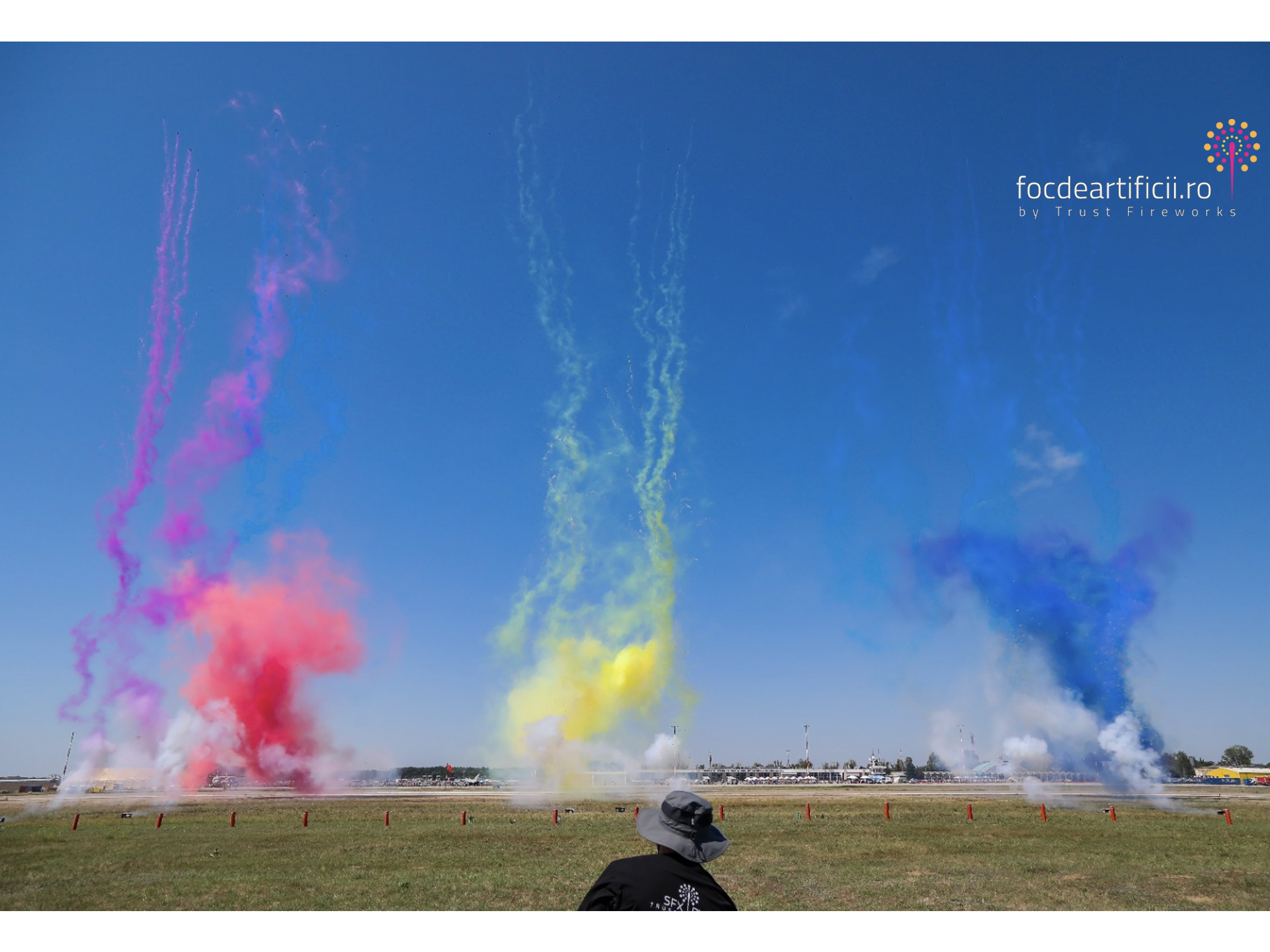 Trust Fireworks - artificii de zi black sea air show